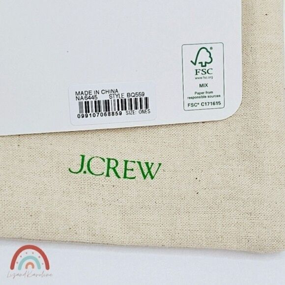 New! J. Crew Raffia Straw Bohemian Tripe Drop Natural Earrings - Picture 7 of 7